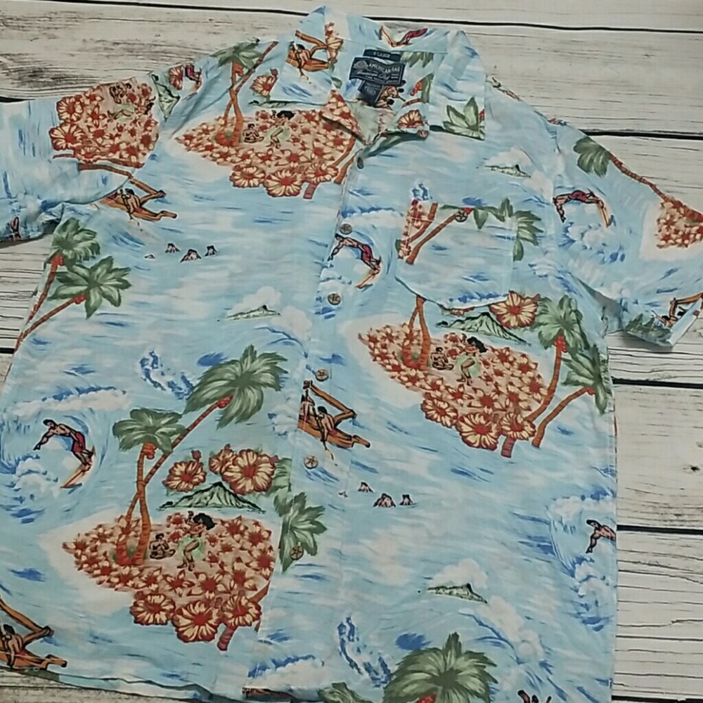 American Rag XL Hawaiian Button Down